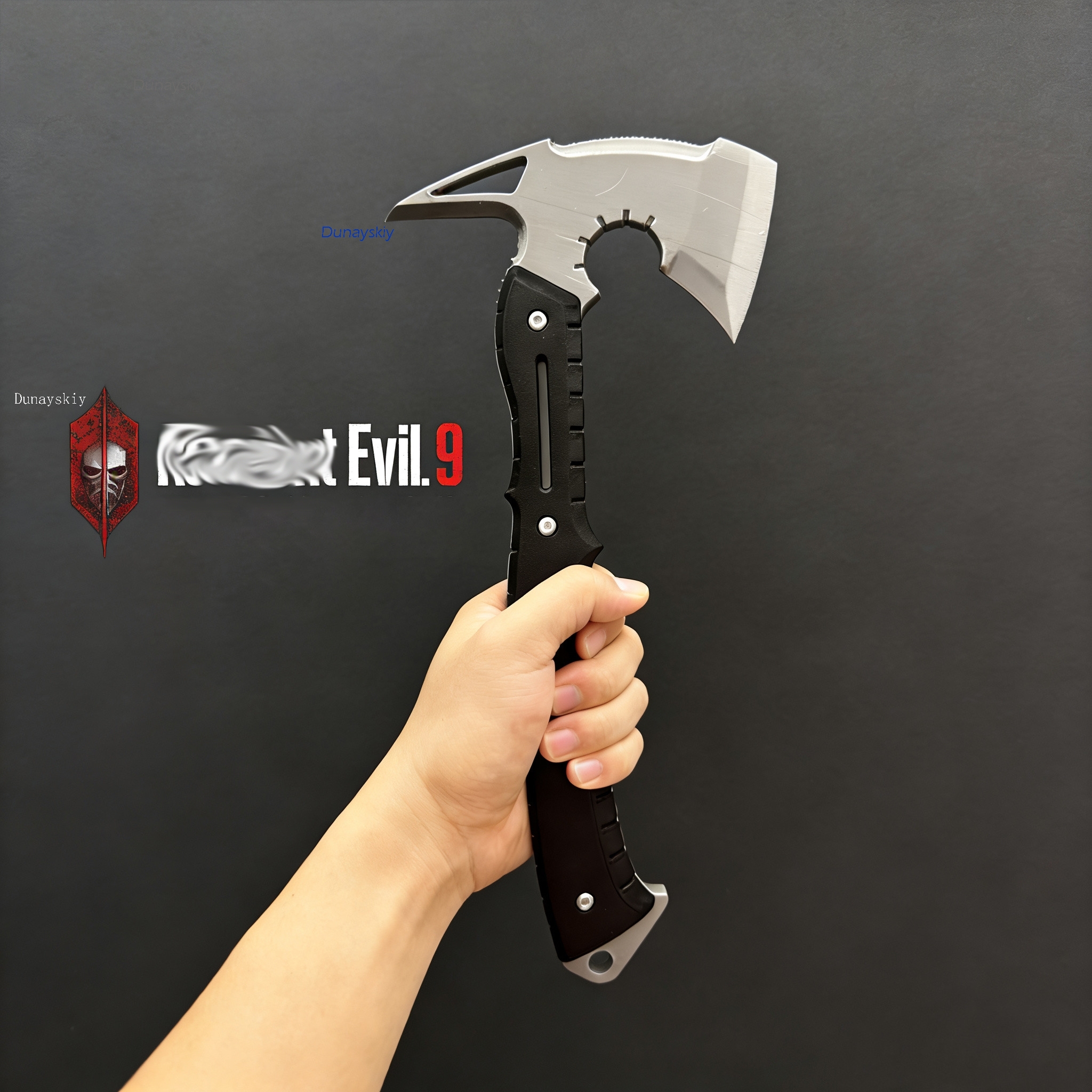 Men Accessories Kit - Re9 REQ Leon Cosplay Evil Requiem
