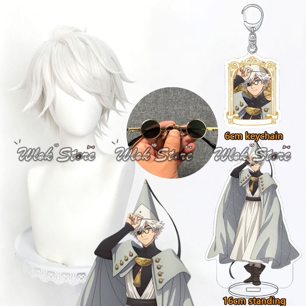 Men Accessories In Silver - Anime Witch Hat Atelier Wizard Qifrey