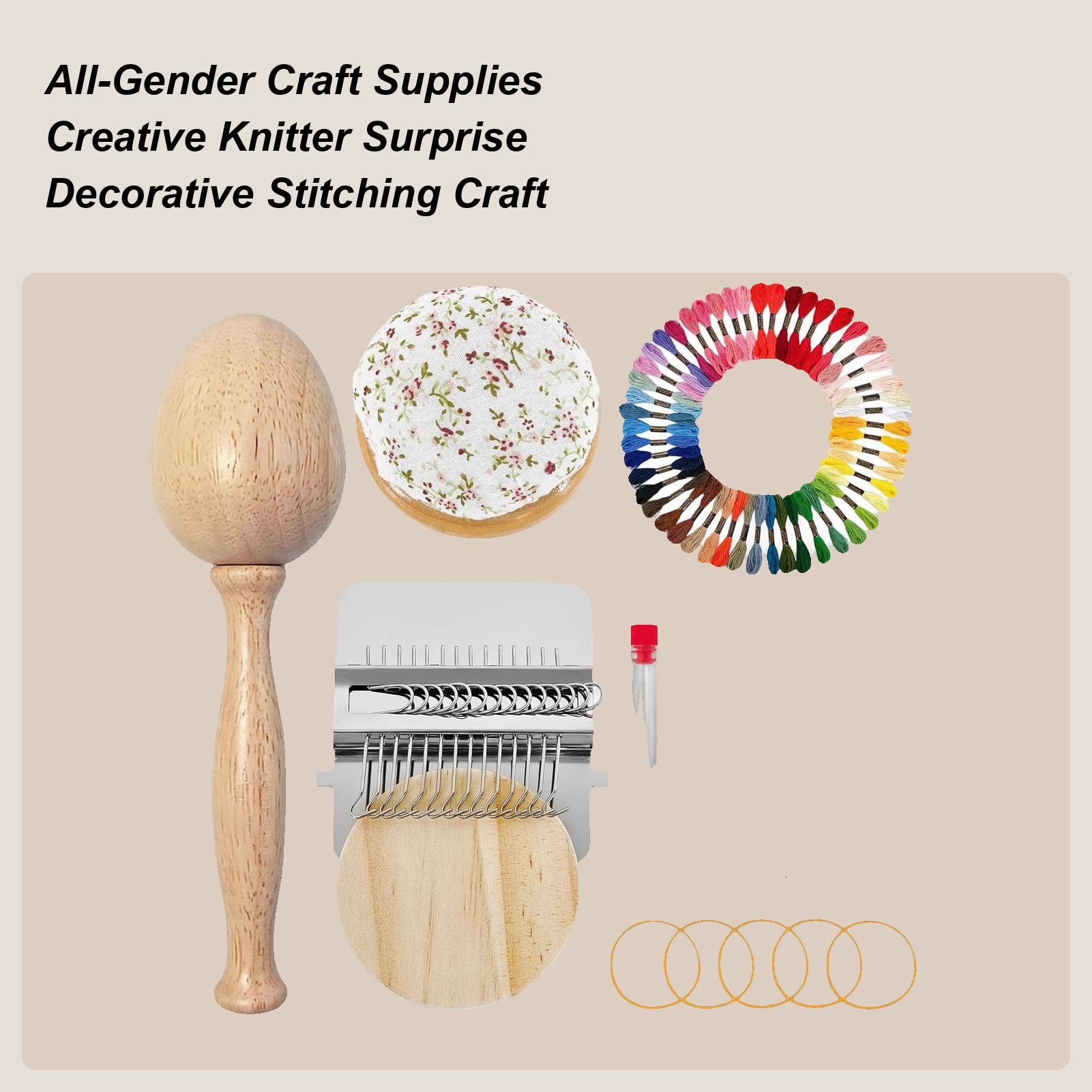 Men Accessories Kit - Darning Mushroom Small Portable Quickly Crafts