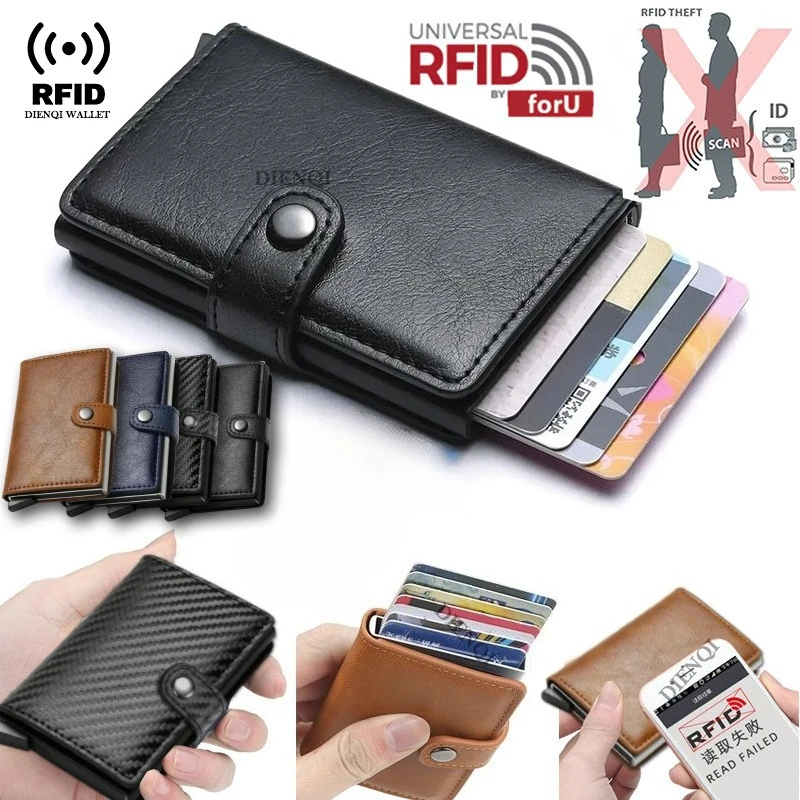 Card Case Minimalist - Rfid Business Credit Card Holders Men