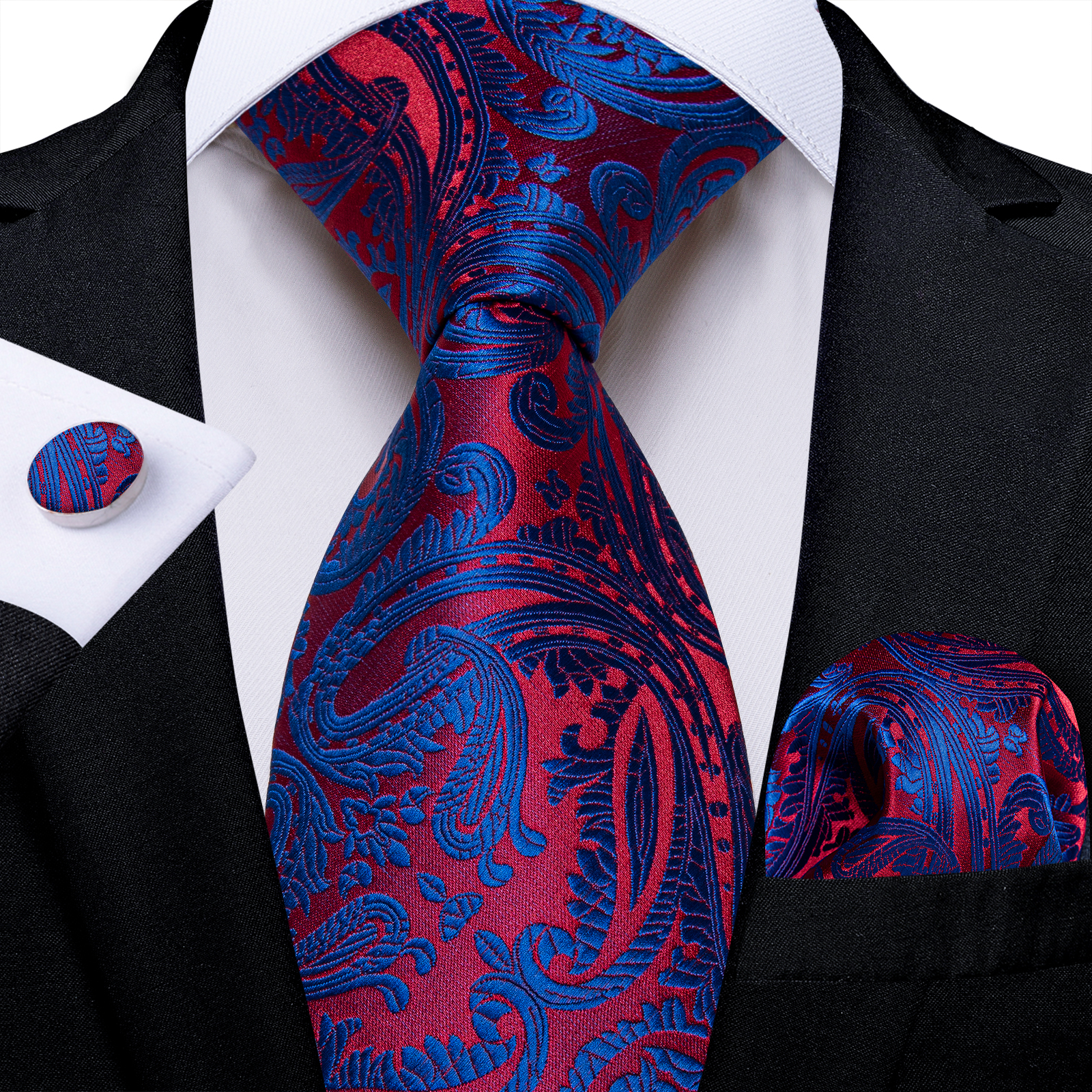 Men Tie with Luxury Blue Cryst – обзор и цена Men Accessories Neck Chain