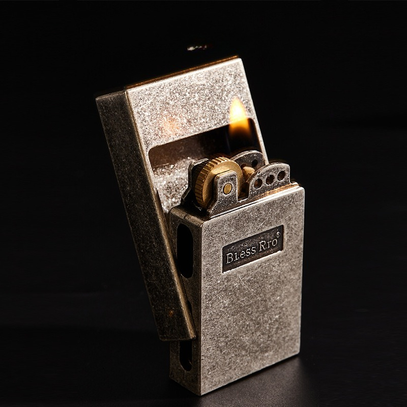 Retro Grinding Wheel Lighter O – обзор и цена Men Accessories Drawer