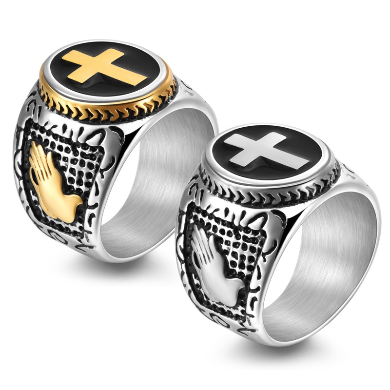 Praying Hands Cross Jesus Amul – обзор и цена Men'S Accessories Hand Bands