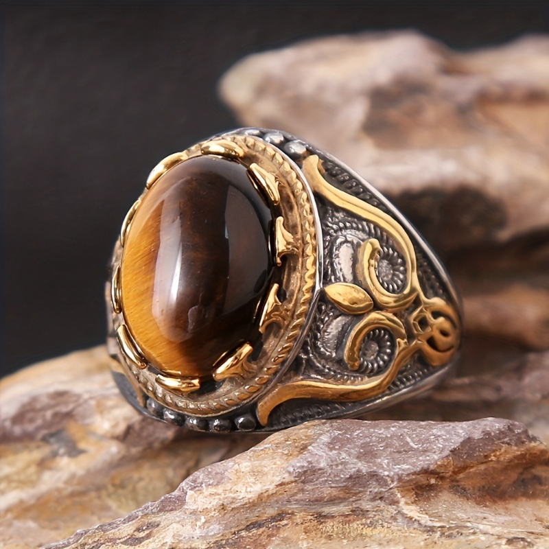 1 Pcs Hand Carved Synthetic Ge – обзор и цена Men'S Accessories Hand Bands
