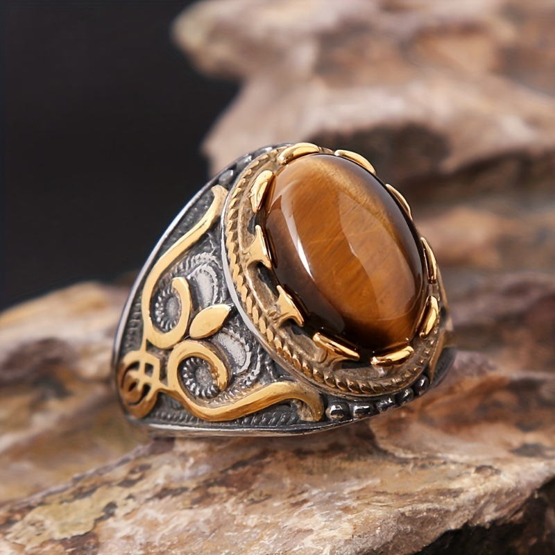 1 Pcs Hand Carved Synthetic Ge – обзор и цена Men'S Accessories Hand Bands