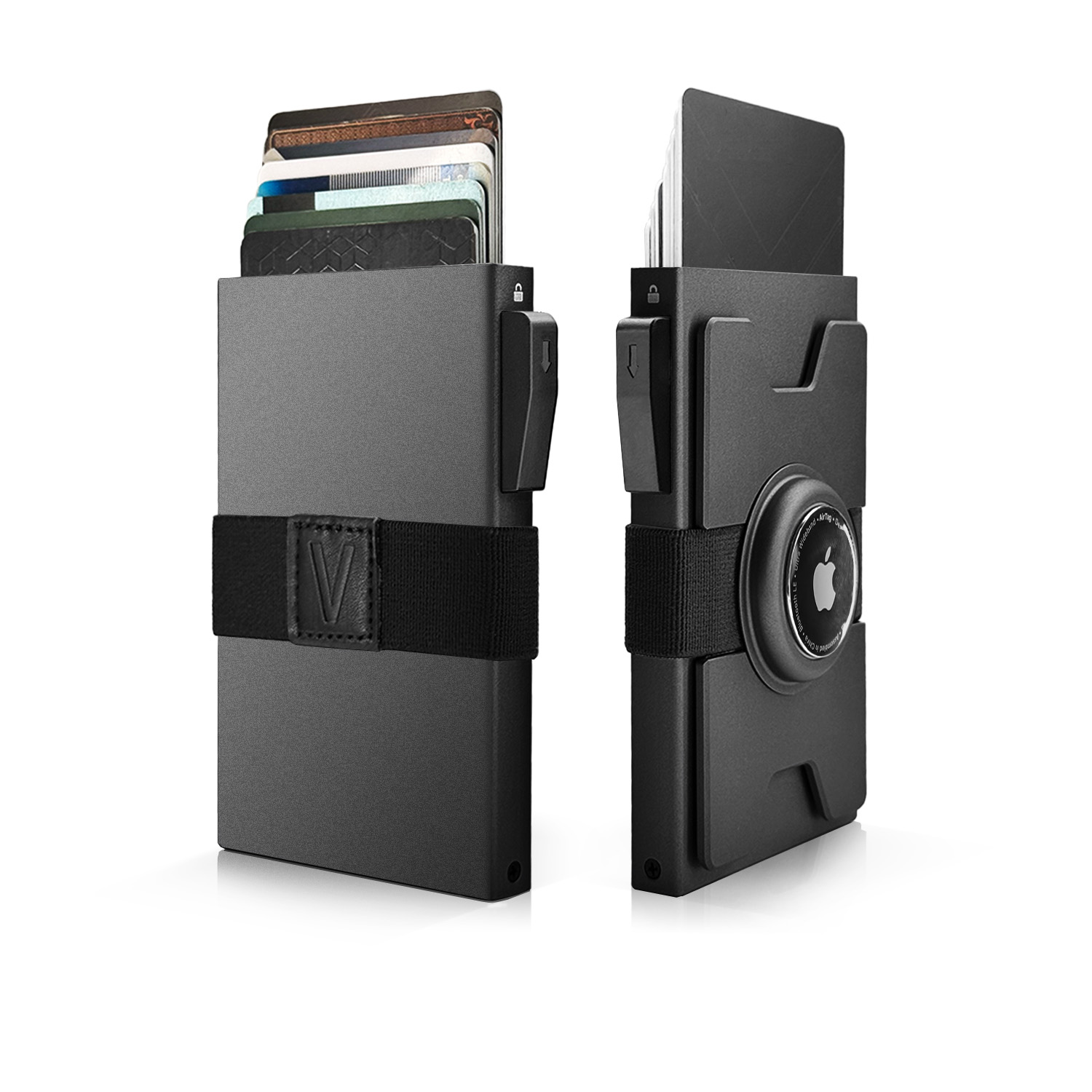 Smart Metal AirTag Wallet for  – обзор и цена Card Case Minimalist