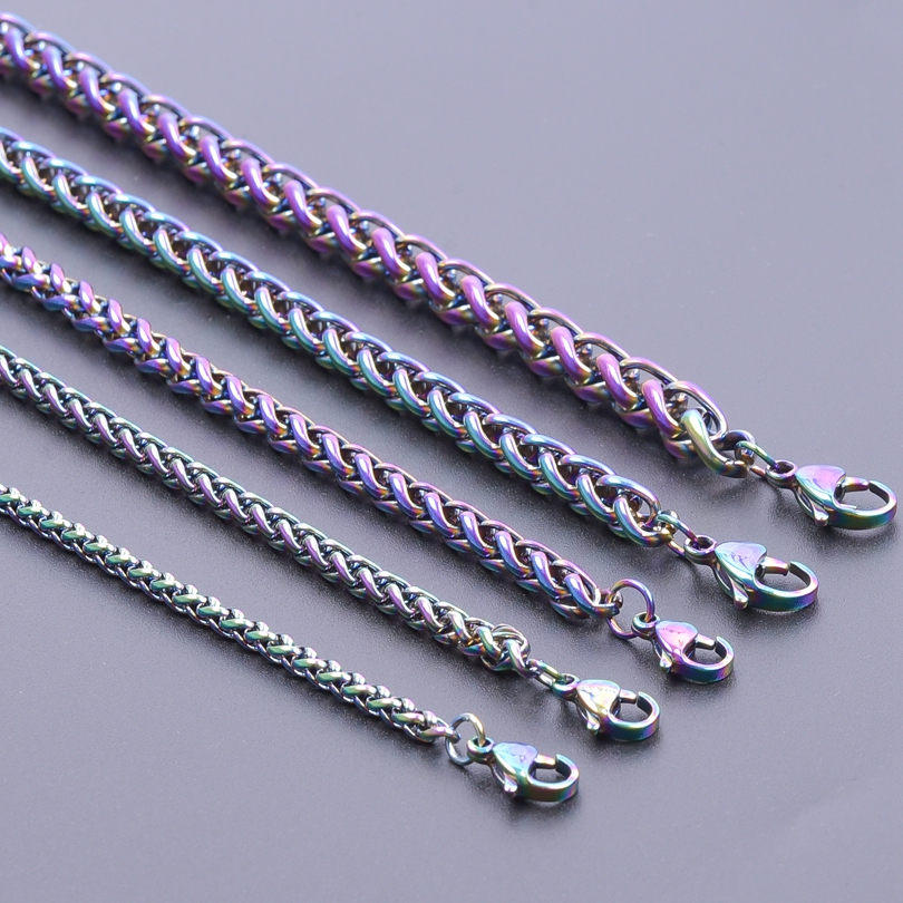 Width 3/4/5/6/7mm Stainless St – обзор и цена Men Accessories Neck Chain