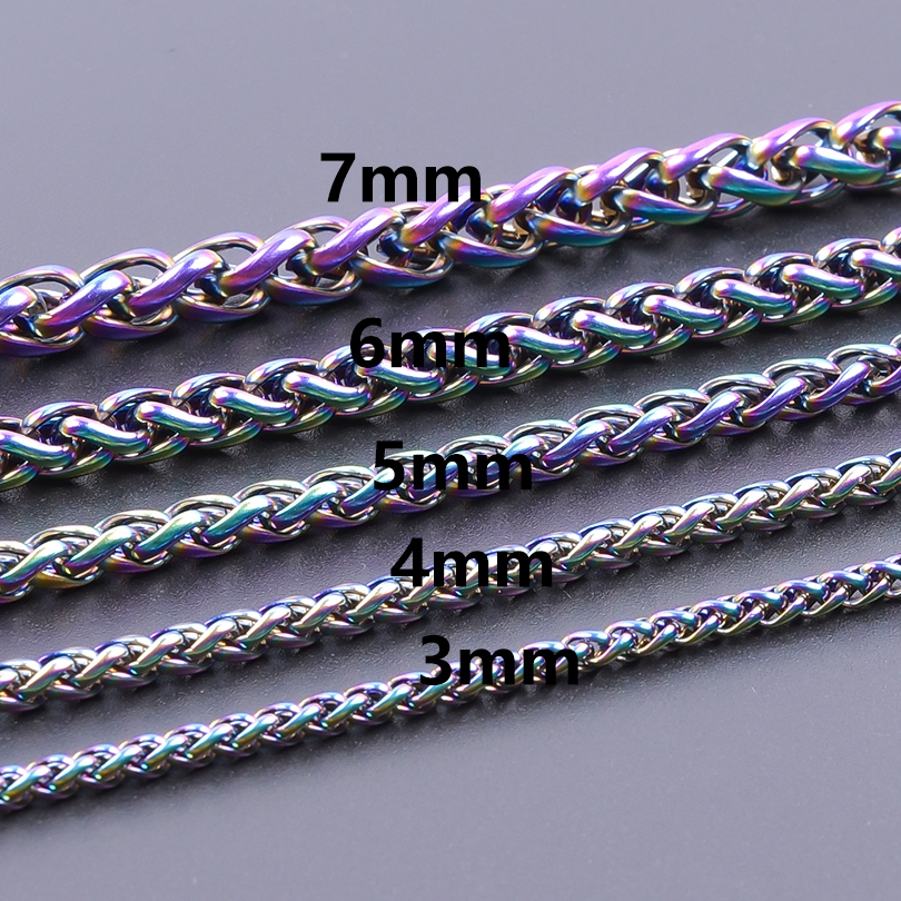 Width 3/4/5/6/7mm Stainless St – обзор и цена Men Accessories Neck Chain