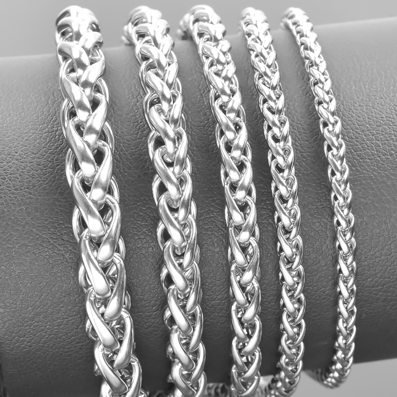 Width 3/4/5/6/7mm Stainless St – обзор и цена Men Accessories Neck Chain