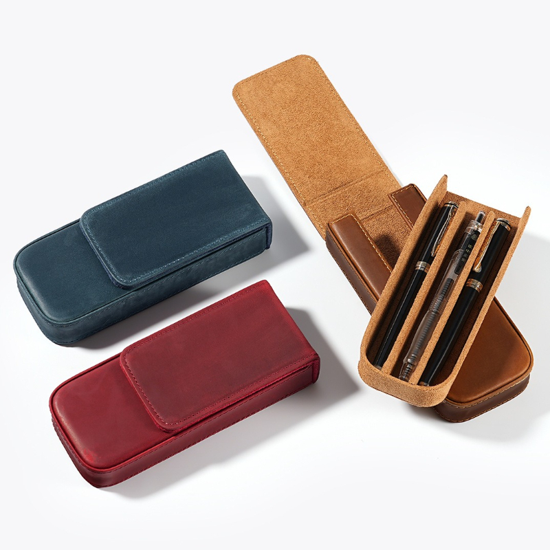 3 Slot Geniue Cowhide Pen Penc – обзор и цена Men Accessories Drawer