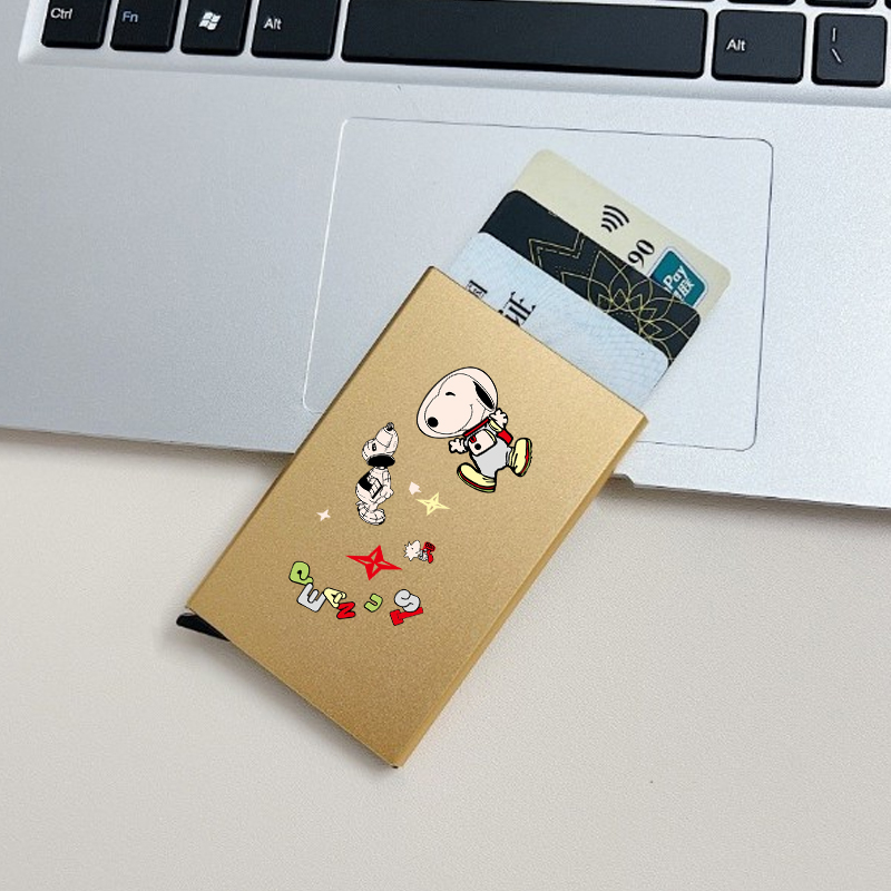 Snoopy Rfid Smart Wallet Card  – обзор и цена Card Case Minimalist