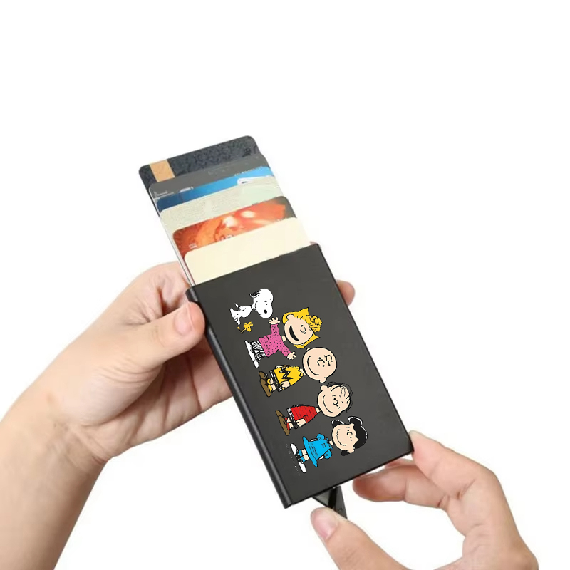 Snoopy Rfid Smart Wallet Card  – обзор и цена Card Case Minimalist