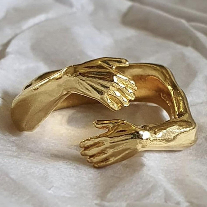 Vintage Love Hugging Hands Ope – обзор и цена Men'S Accessories Hand Bands