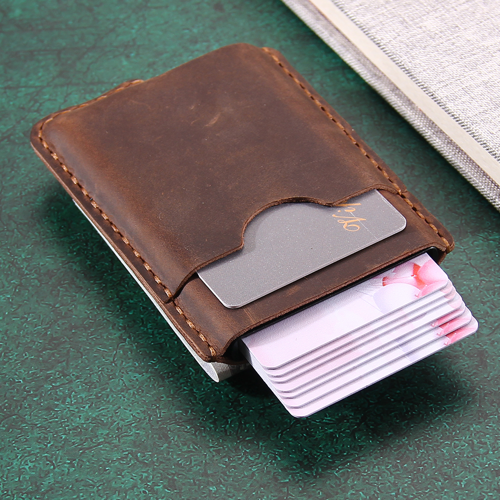 Personalized Anti-magnetic Men – обзор и цена Card Case Minimalist