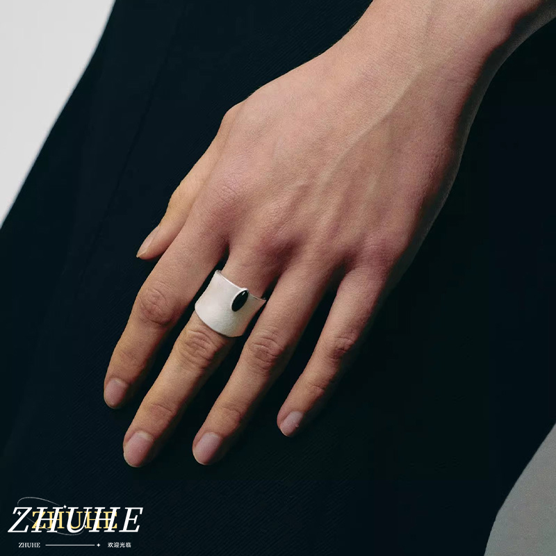 Artistic Wide Copper Cuff Ring – обзор и цена Men'S Accessories Hand Bands