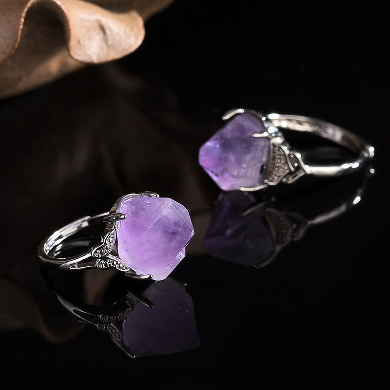 Natural Amethyst Hand-carved R – обзор и цена Men'S Accessories Hand Bands