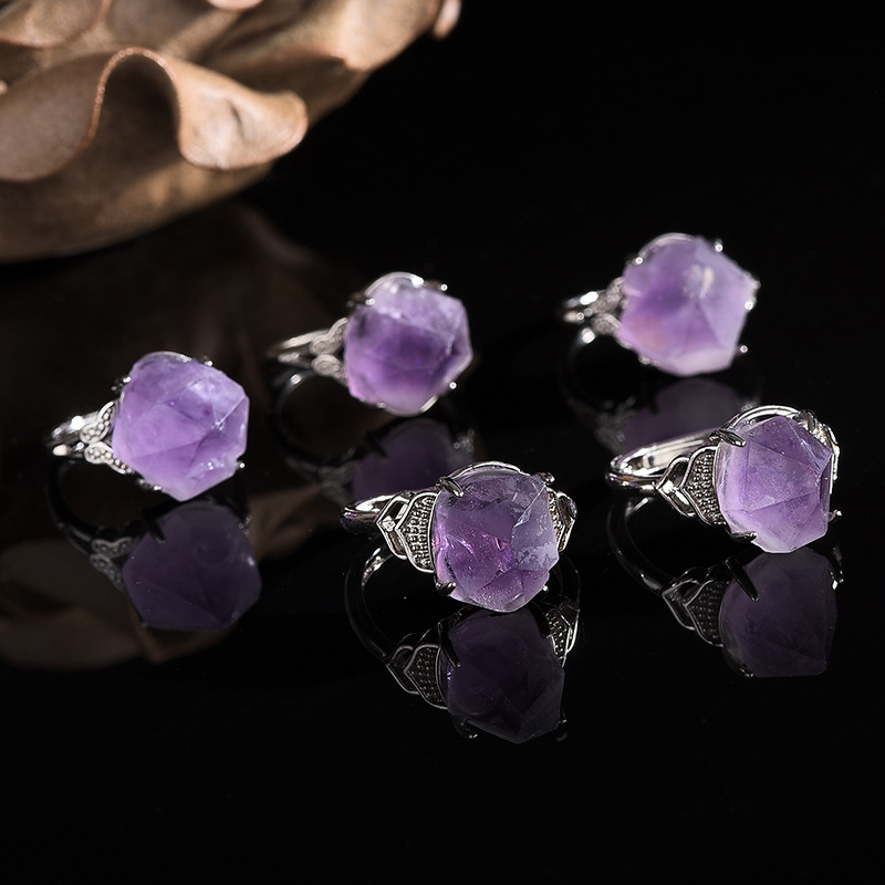 Natural Amethyst Hand-carved R – обзор и цена Men'S Accessories Hand Bands
