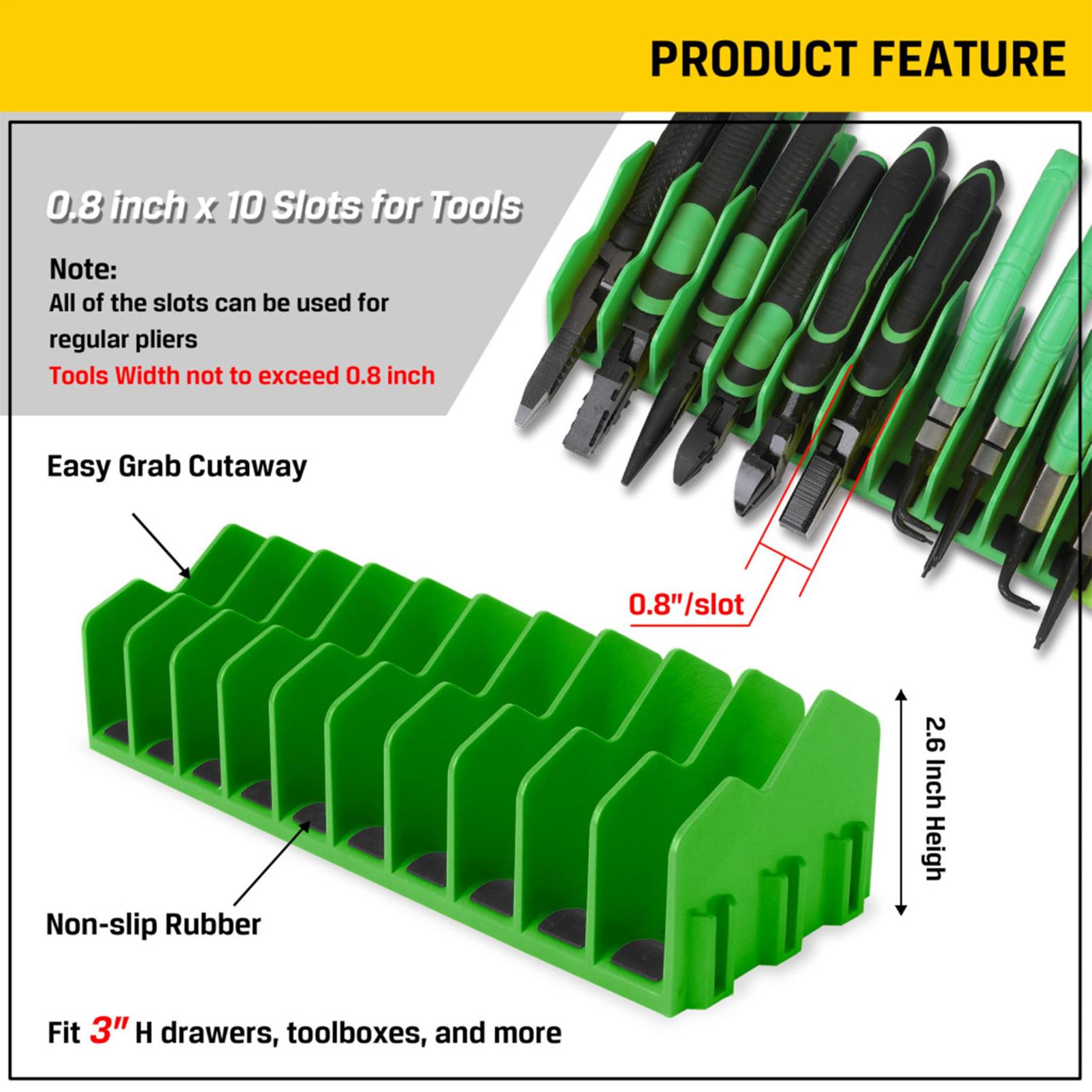 Plier Organizer Rack 10-Slot T – обзор и цена Men Accessories Drawer