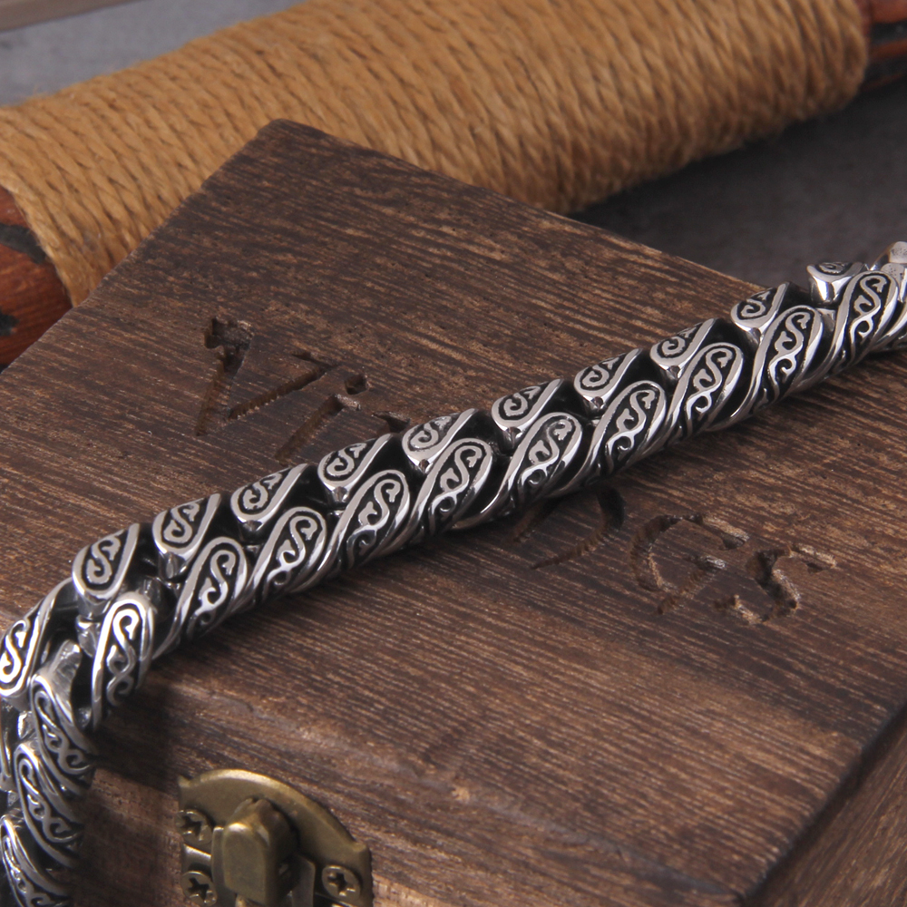 Man Bracelet Homme 12MM Wide S – обзор и цена Men'S Accessories Hand Bands