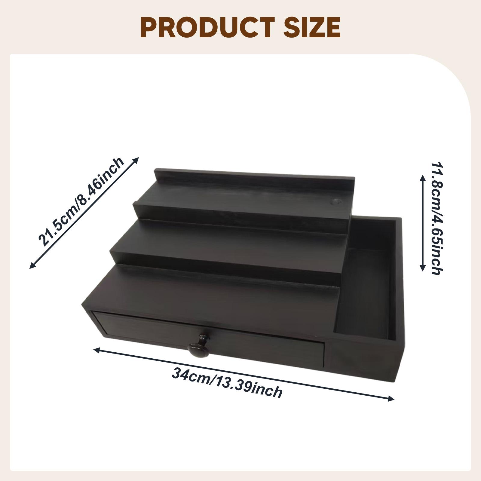 Multi Layer Perfume Organizer  – обзор и цена Men Accessories Drawer