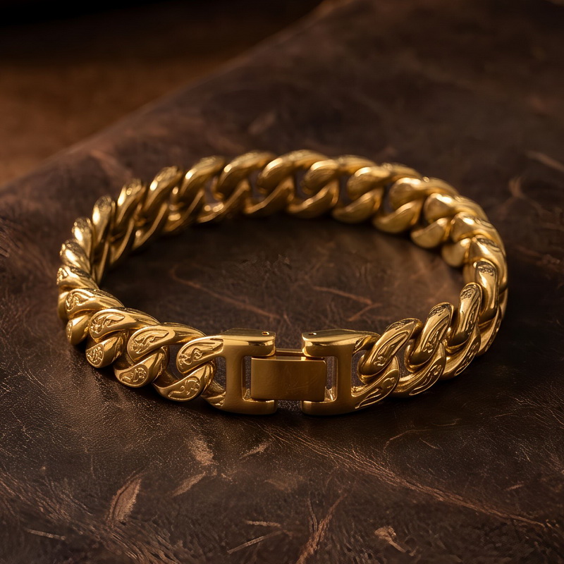 Man Bracelet Homme 13MM Wide S – обзор и цена Men'S Accessories Hand Bands