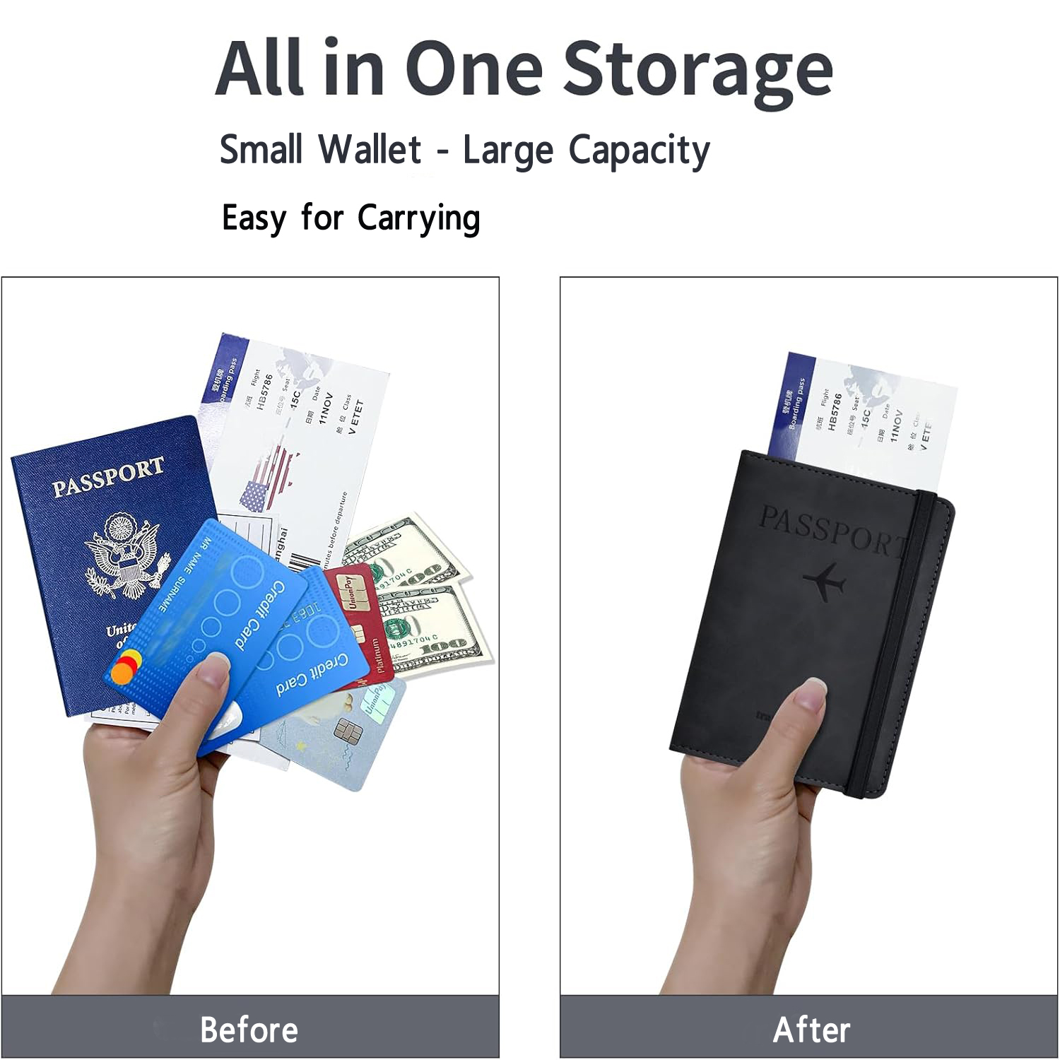 Passport Holder Wallet Cover T – обзор и цена Men'S Accessories Essentials