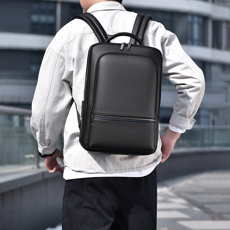 PU Leather Men's Backpack USB  – обзор и цена Men'S Accessories Backpack