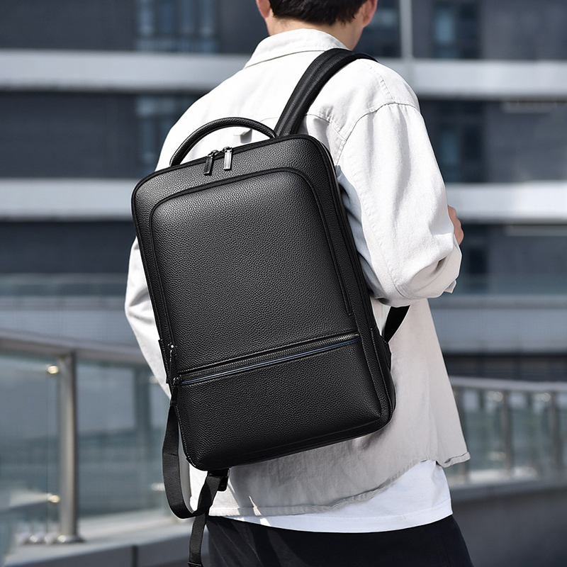 PU Leather Men's Backpack USB  – обзор и цена Men'S Accessories Backpack