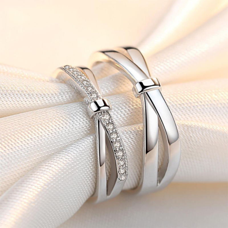 Romantic Bowknot Couple Rings  – обзор и цена Men'S Accessories Hand Bands