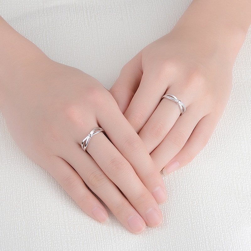 Romantic Bowknot Couple Rings  – обзор и цена Men'S Accessories Hand Bands