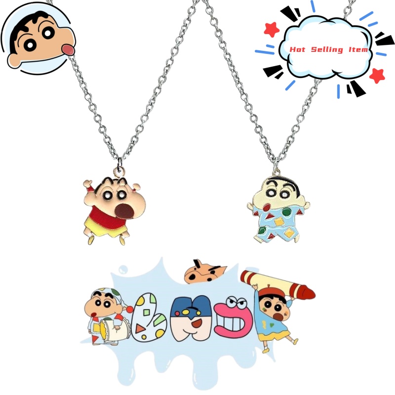 Crayon Shin-chan cartoon neckl – обзор и цена Men'S Accessories Best