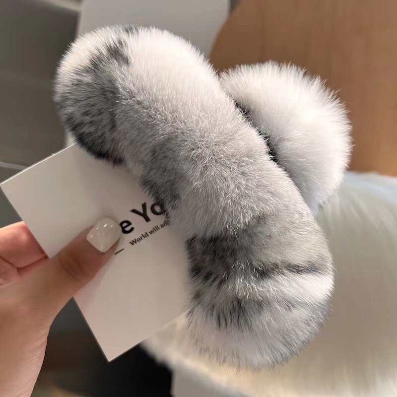 Real Rex rabbit hair large hai – обзор и цена Men Accessories In Silver