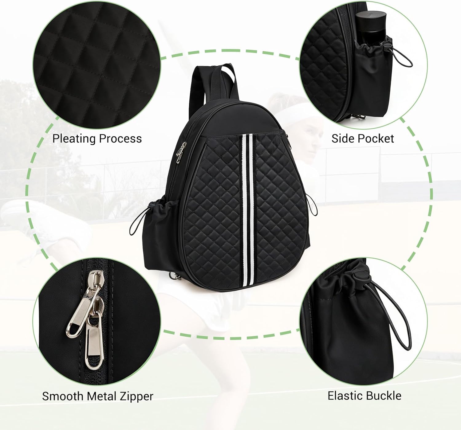 Garvee for Tennis Pickleball B – обзор и цена Men'S Accessories Backpack