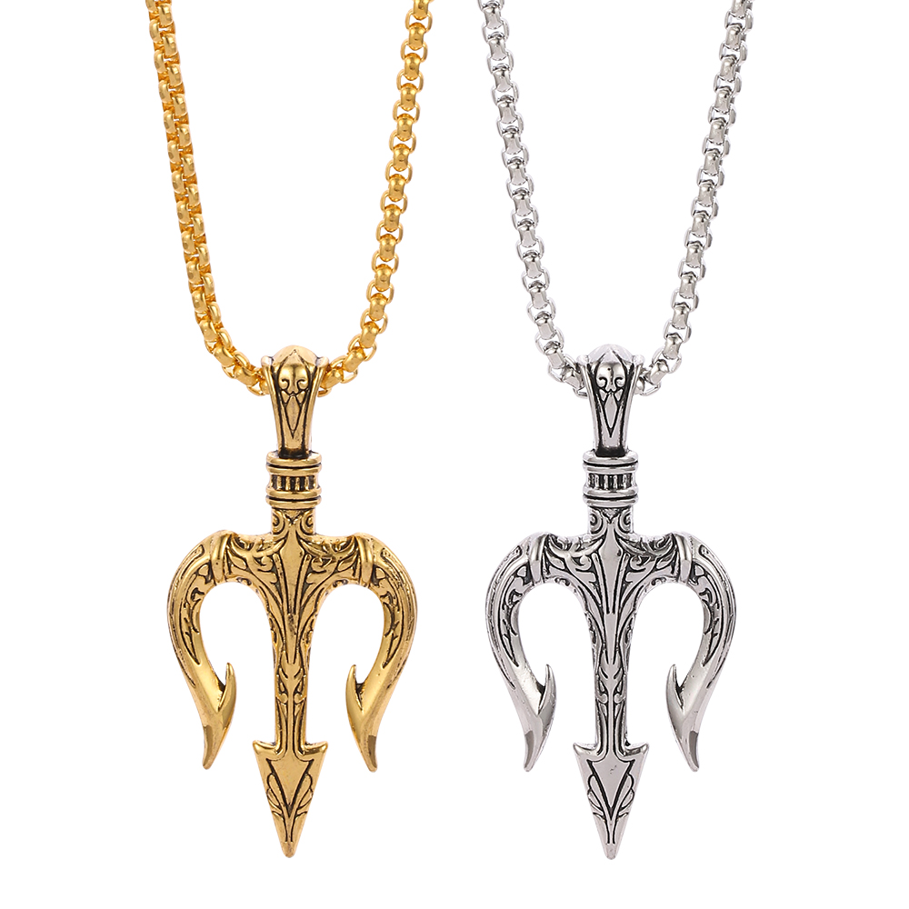 Punk Vintage Neptune Trident P – обзор и цена Men Accessories Neck Chain