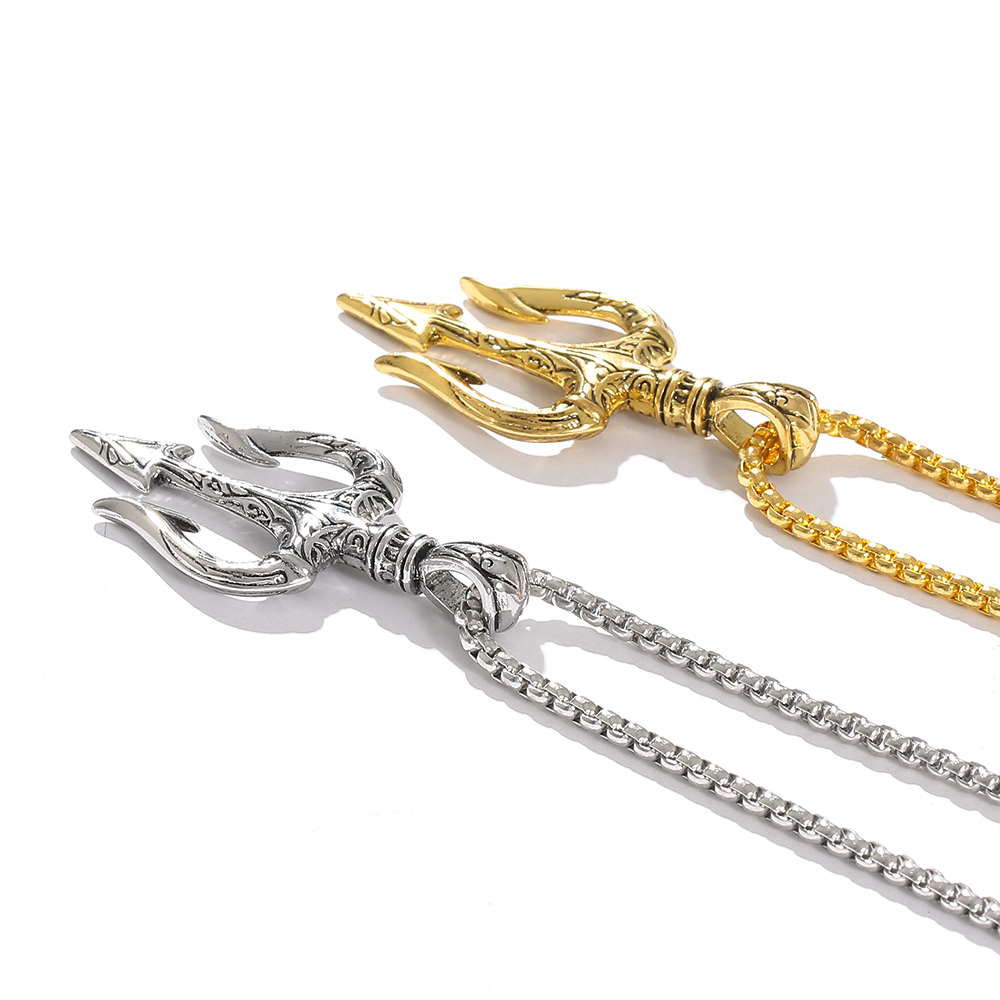 Punk Vintage Neptune Trident P – обзор и цена Men Accessories Neck Chain
