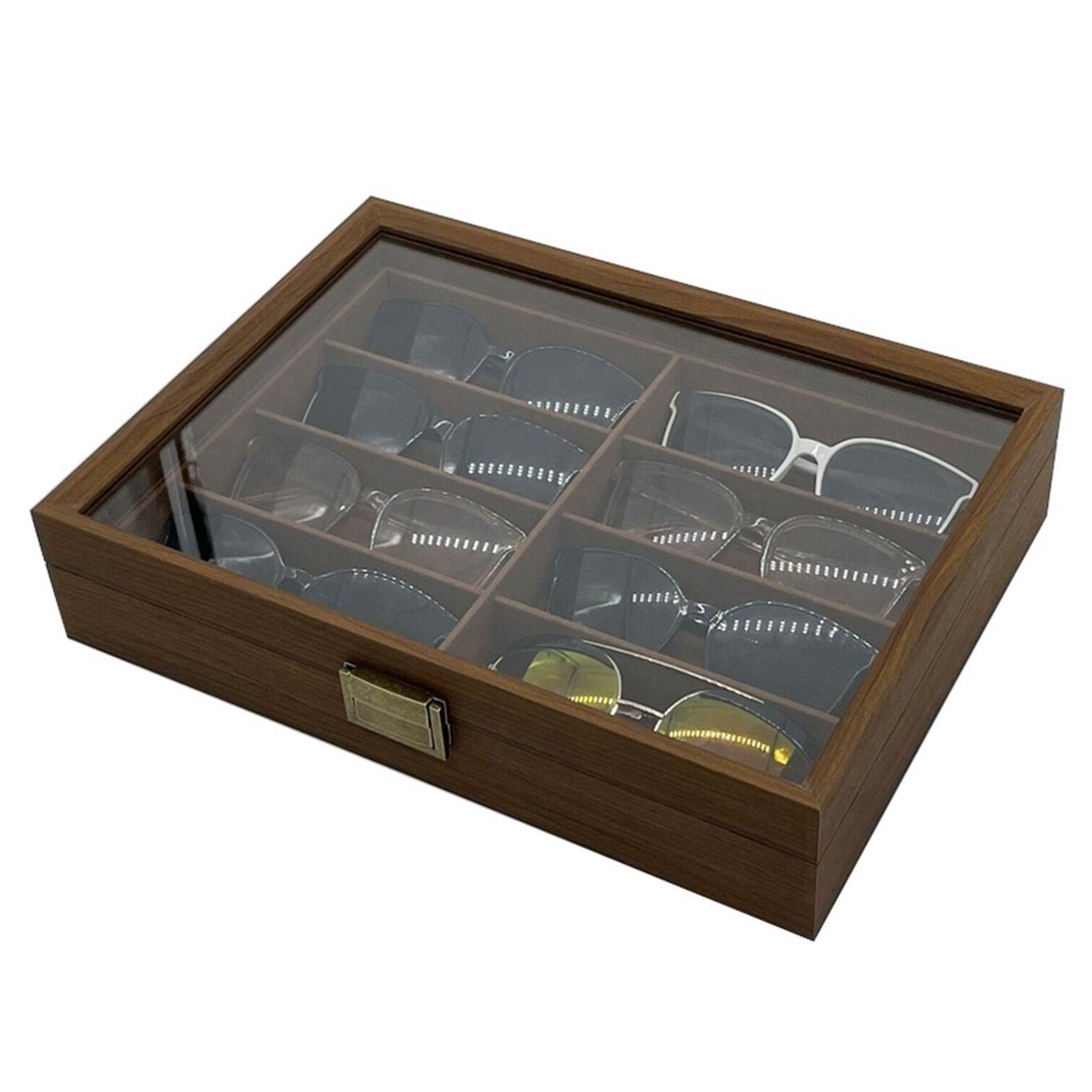 Wooden Sunglasses Organizer Bo – обзор и цена Men Accessories Drawer