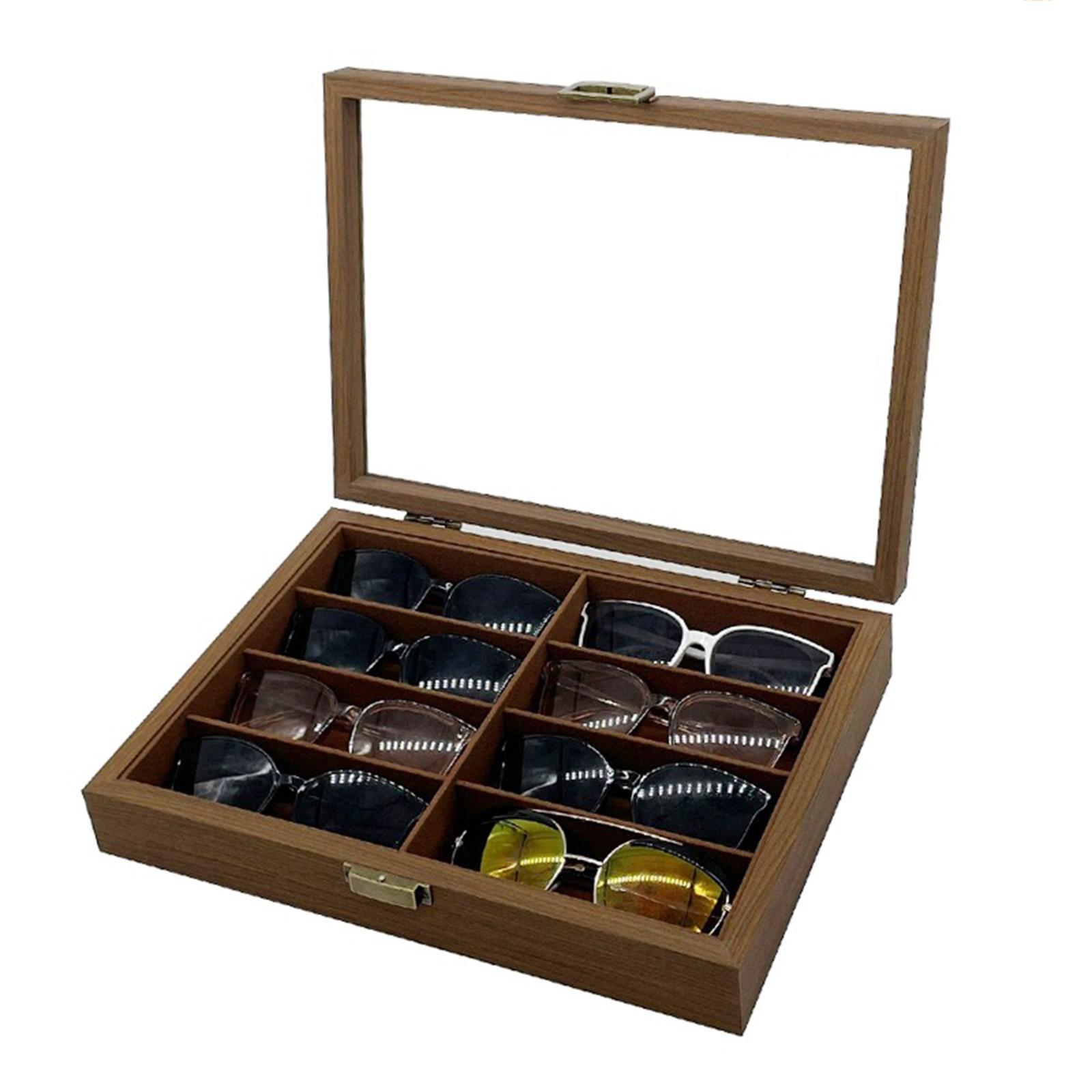 Wooden Sunglasses Organizer Bo – обзор и цена Men Accessories Drawer
