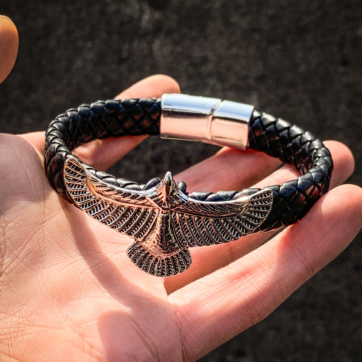 Fashion Eagle Bracelet for Men – обзор и цена Men'S Accessories Hand Bands