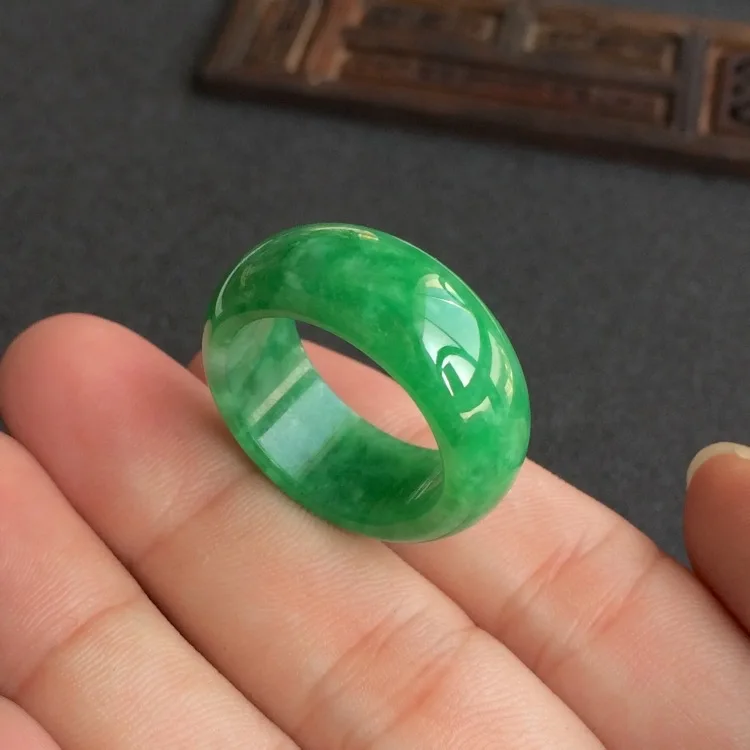 Natural Green Jade Ring Jadeit – обзор и цена Men Accessories In Silver