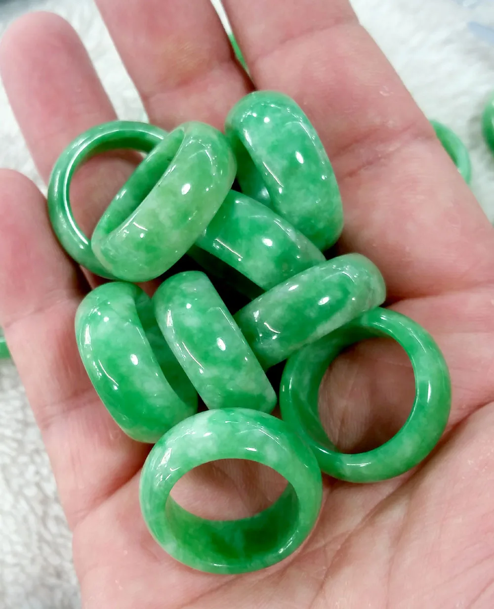 Natural Green Jade Ring Jadeit – обзор и цена Men Accessories In Silver