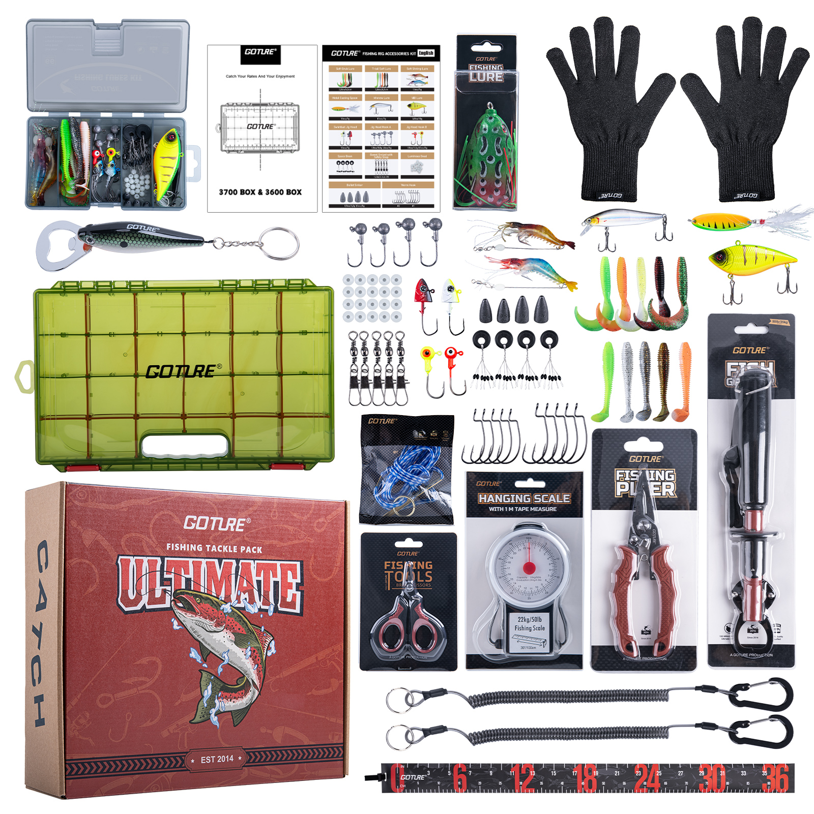 Goture Outdoor Fishing Accesso – обзор и цена Men Accessories Combo Gift
