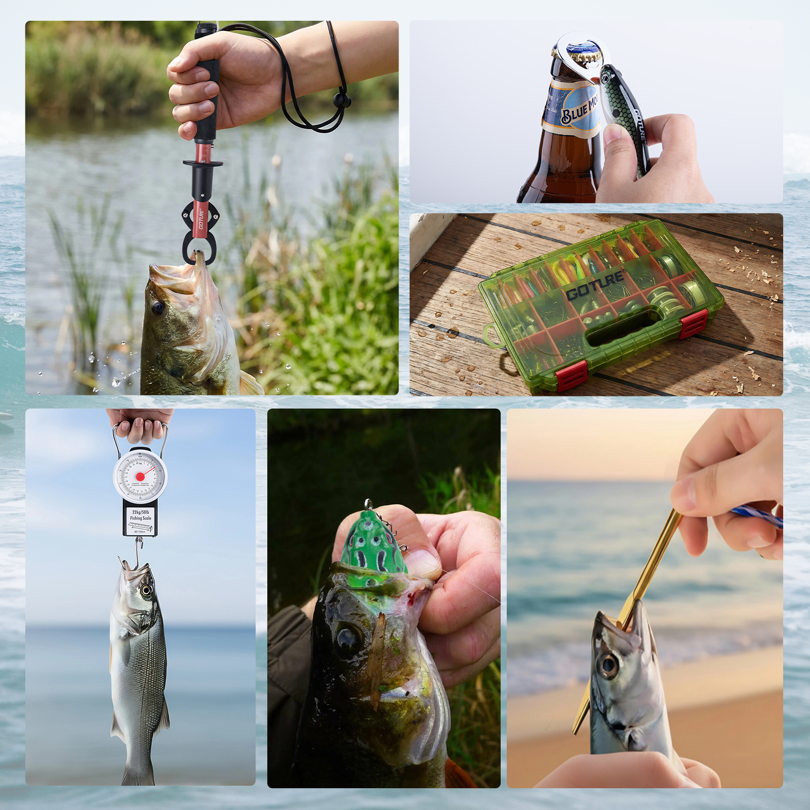 Goture Outdoor Fishing Accesso – обзор и цена Men Accessories Combo Gift