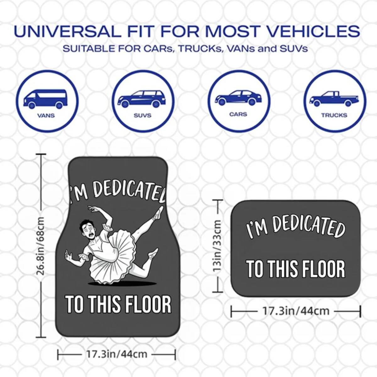 4Pcs Anti-Slip Car Floor Mats  – обзор и цена Men'S Accessories Vans