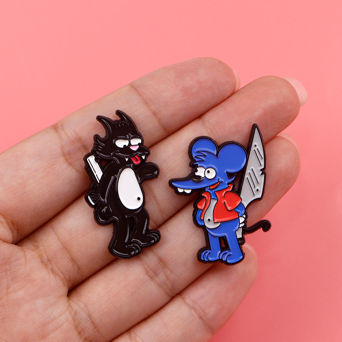 Cute Mouse Enamel Pin Cartoon  – обзор и цена Men'S Accessories Backpack