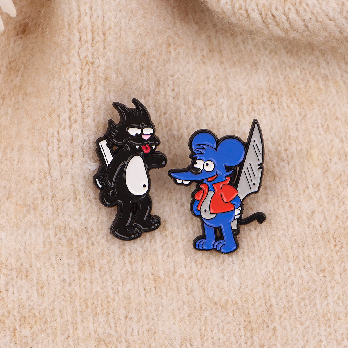 Cute Mouse Enamel Pin Cartoon  – обзор и цена Men'S Accessories Backpack