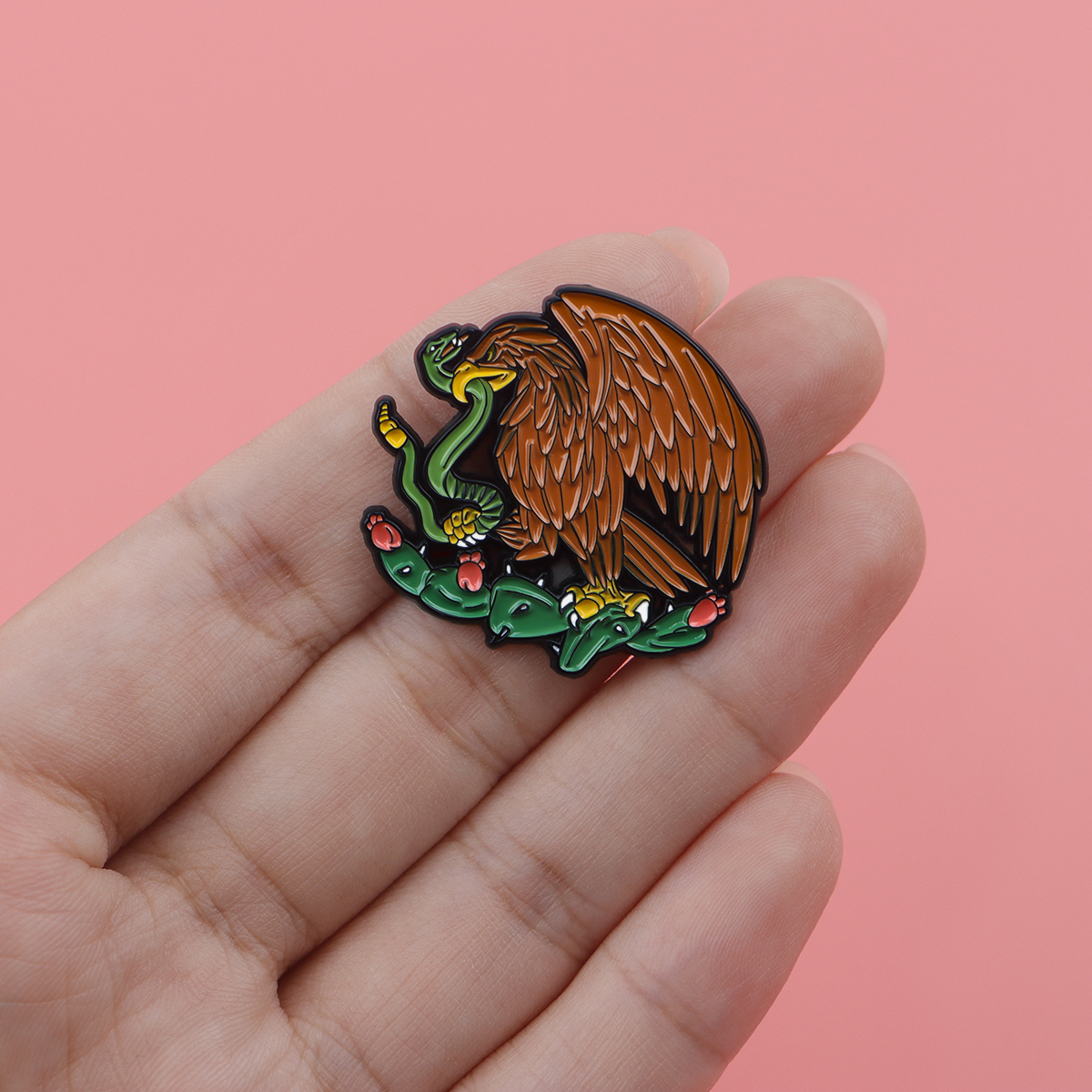 Mexican Eagle Enamel Pin Mexic – обзор и цена Men'S Accessories Backpack