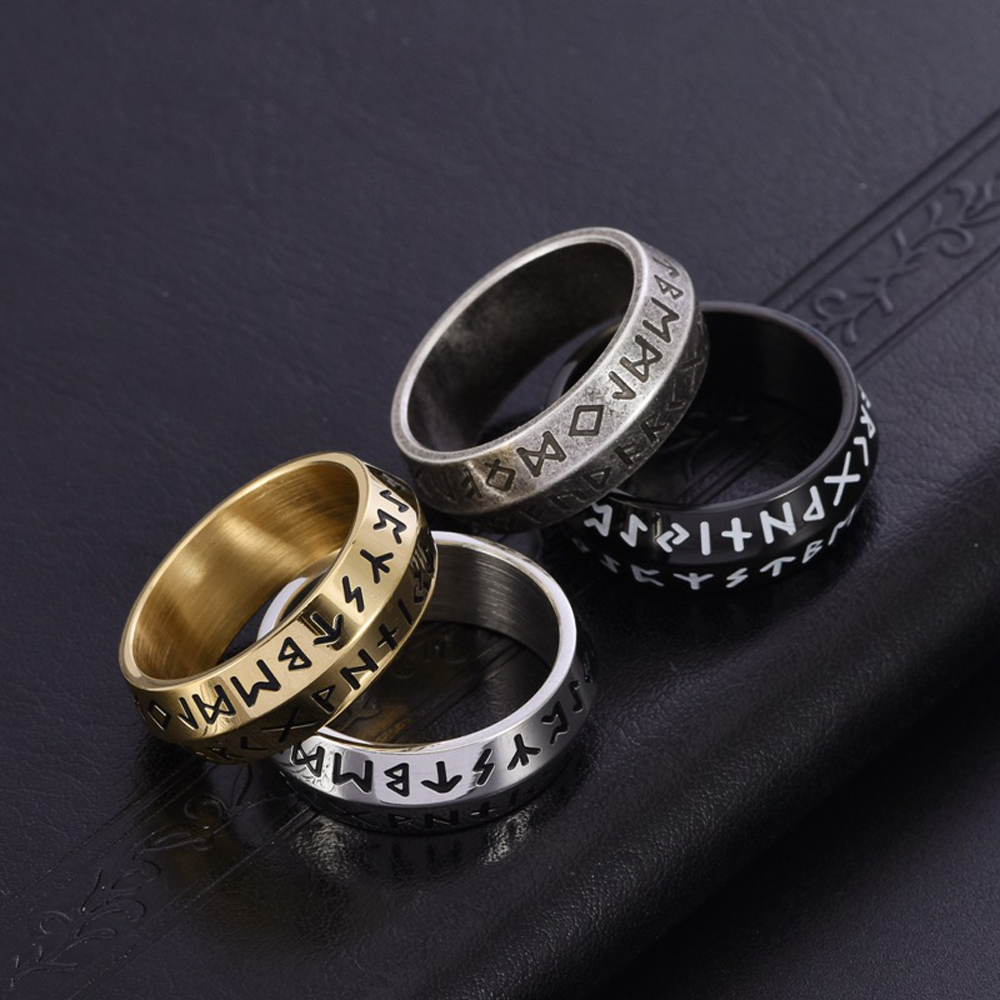 Double Bevel Edge Viking Ring  – обзор и цена Men'S Accessories Hand Bands