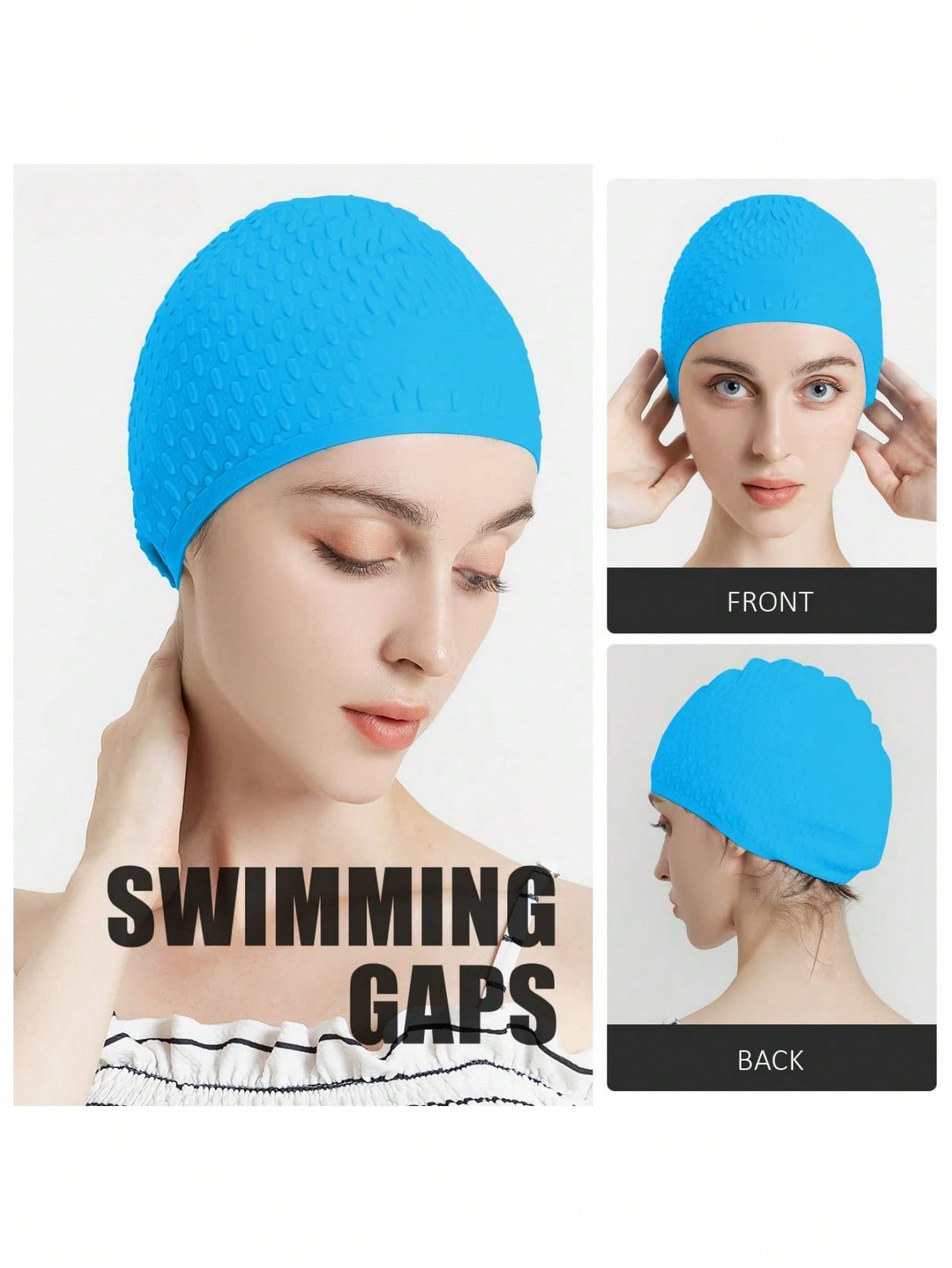 Large Silicone Swim Cap - Comf – обзор и цена Men'S Accessories Essentials