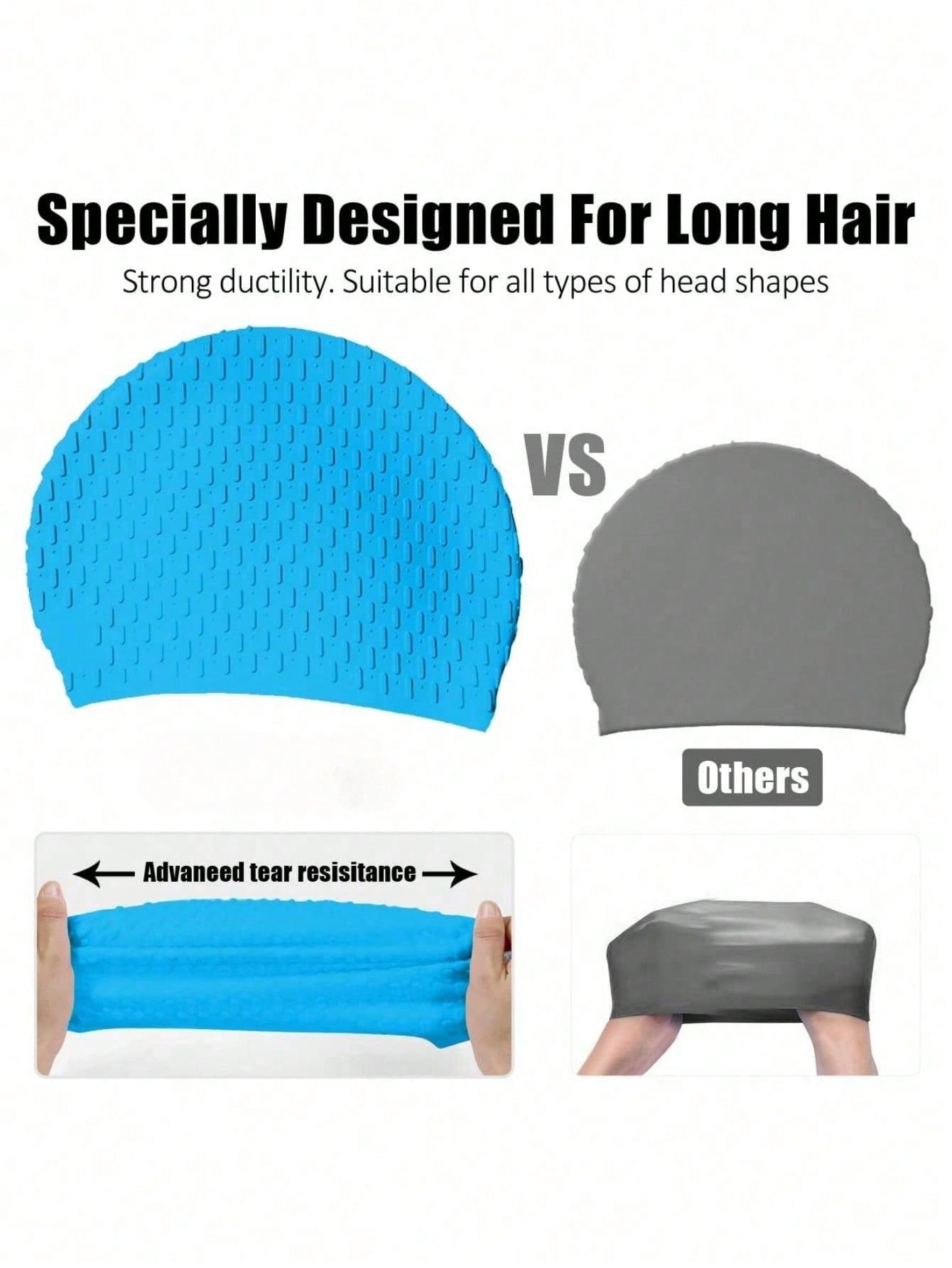 Large Silicone Swim Cap - Comf – обзор и цена Men'S Accessories Essentials
