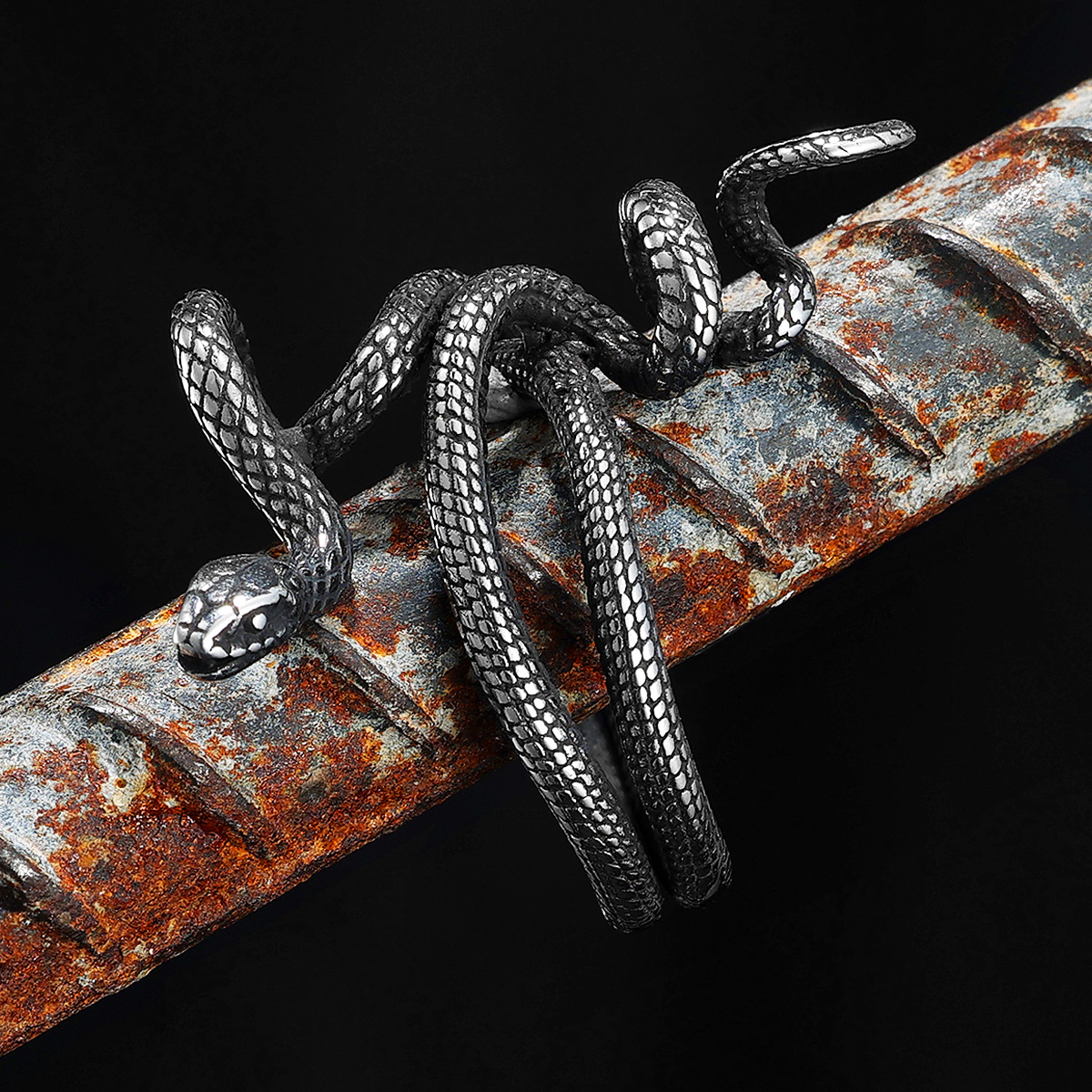 Poisonous Snake Ring 316L Stai – обзор и цена Men'S Accessories Best